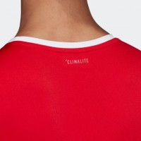Camiseta Adidas Club 3 Stripes Rojo - Barata Oferta Outlet