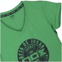 Camiseta Nox Mujer Basic Verde - Barata Oferta Outlet