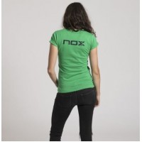 Camiseta Nox Mujer Basic Verde - Barata Oferta Outlet