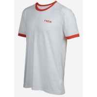 Camiseta Nox Team Blanca Logo Rojo - Barata Oferta Outlet